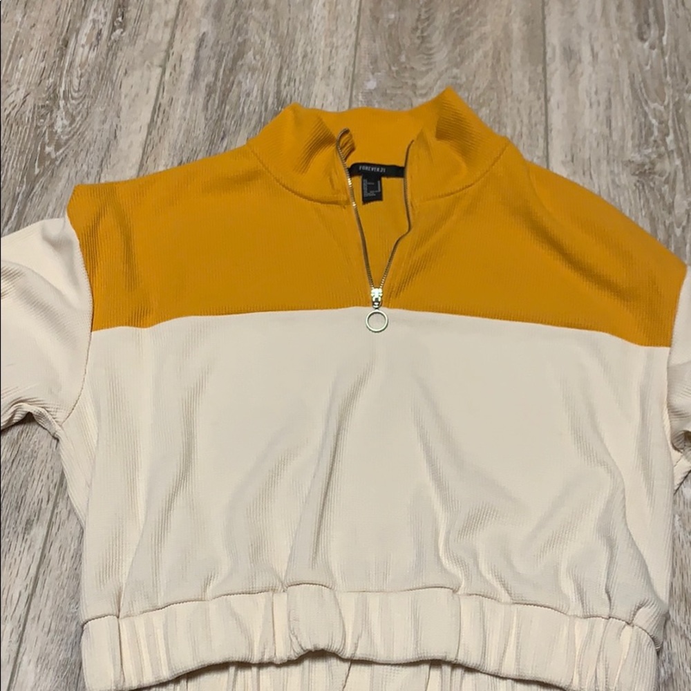 Colorblock Zip Up